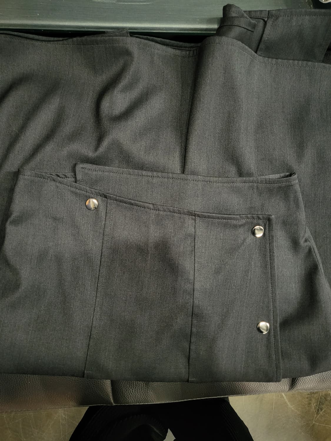 로우 클래식 랩 언발란스 스커트 상품이미지4