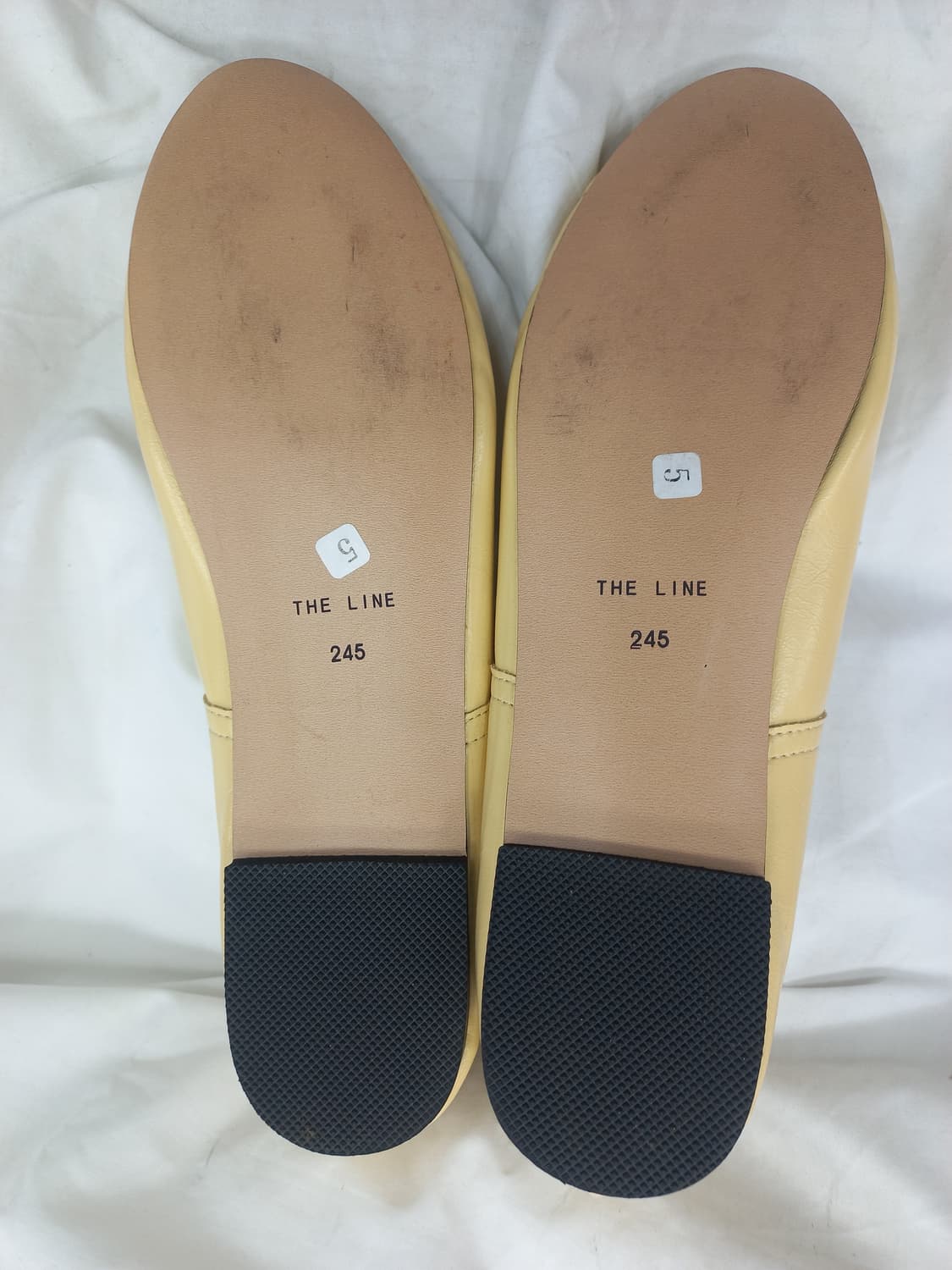 더라인 옐로우 플랫슈즈 245mm 상품이미지5