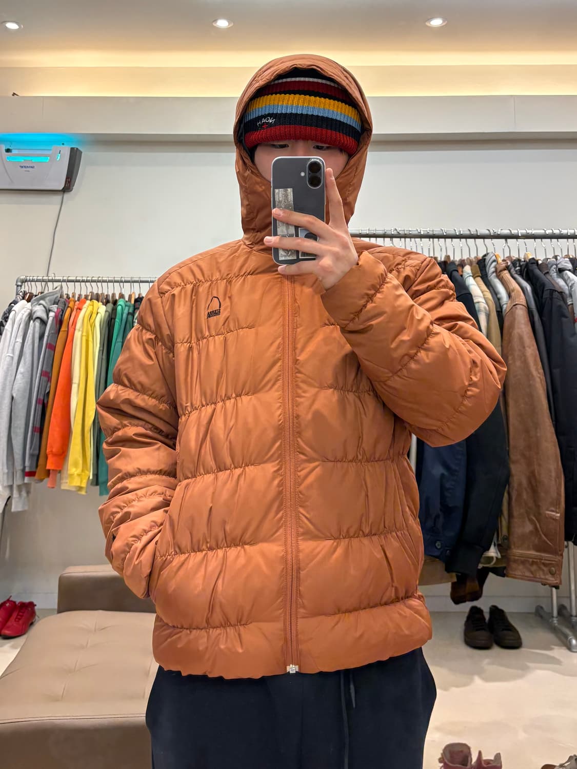 시에라디자인 후드 경량 패딩 상품이미지9