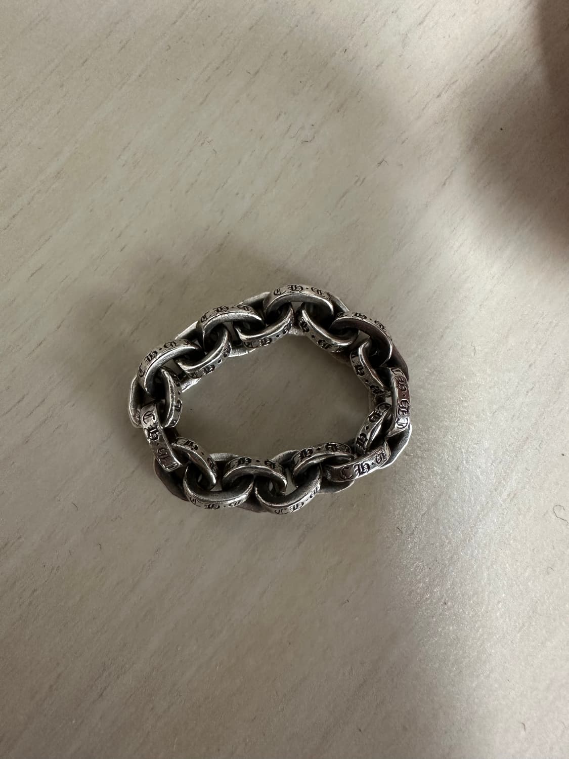 크롬하츠 페이퍼체인링 17링크 상품이미지1