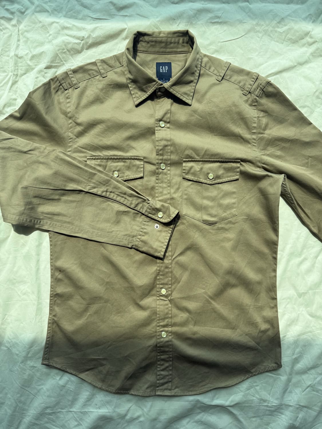 GAP 카키 셔츠 상품이미지5