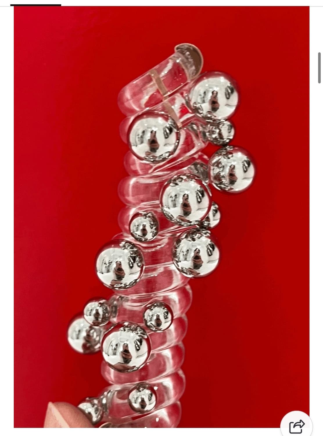 하우스 오브 하우스 실버볼 스크런치 2개 상품이미지3