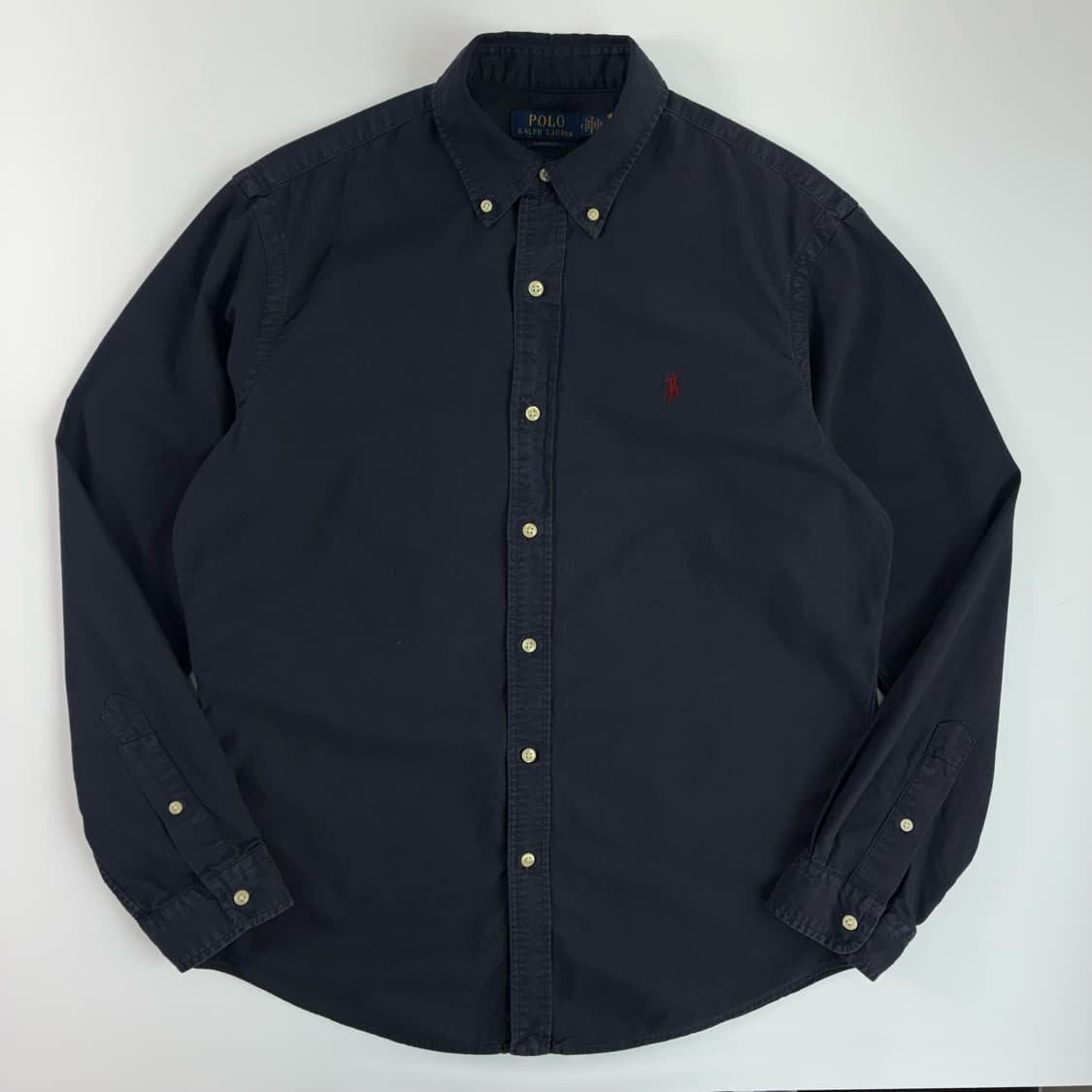 Polo  폴로 랄프로렌 신형 자수 코튼 네이비 셔츠  상품이미지1