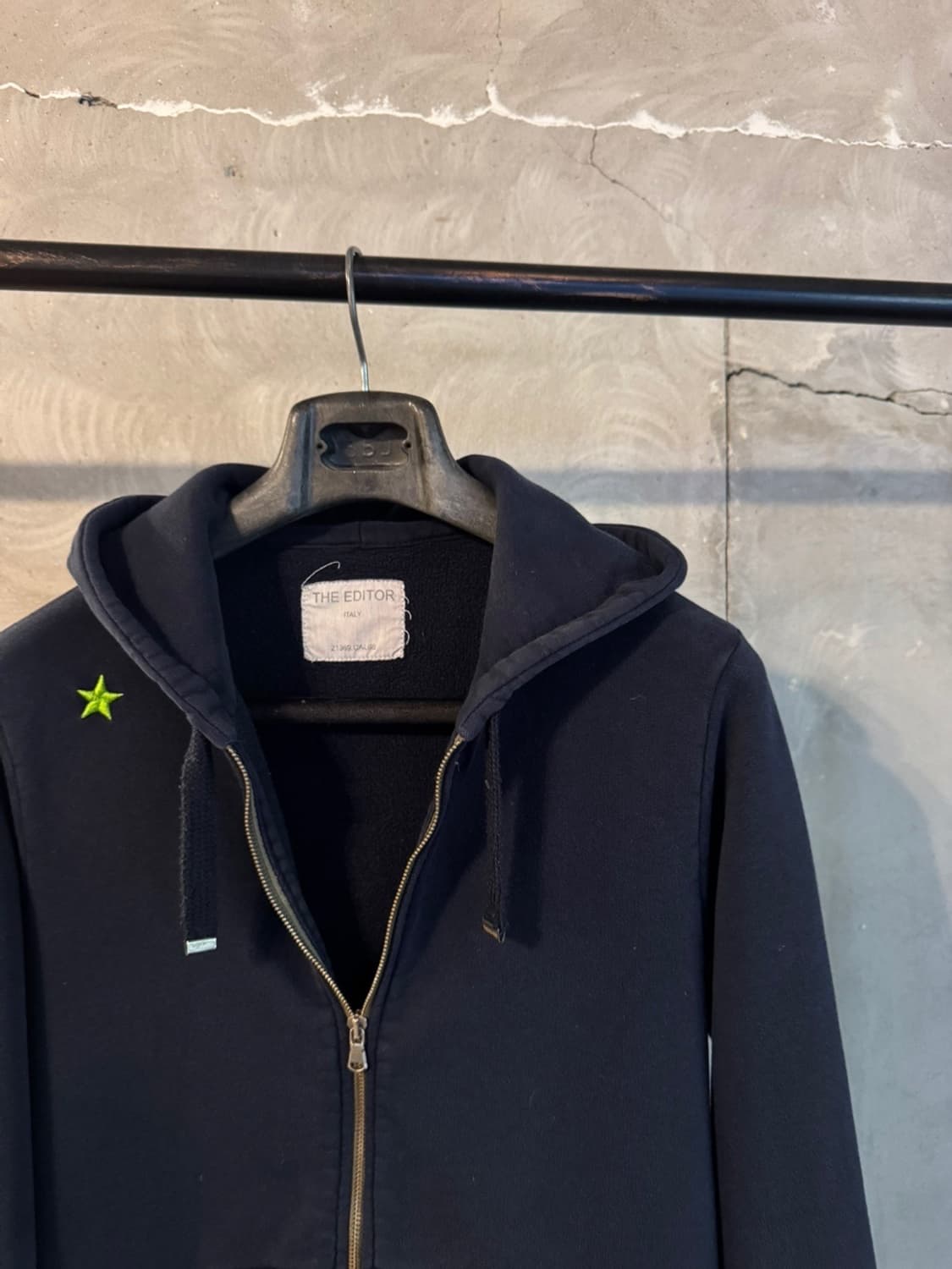 디 에디터 후드 짚업 55~66 상품이미지3