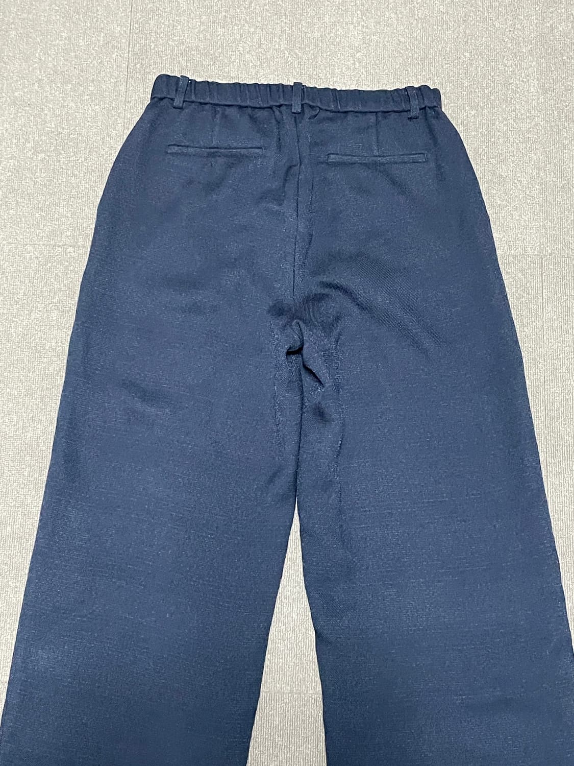 Vintage Navy Wide Slacks J02541 상품이미지7