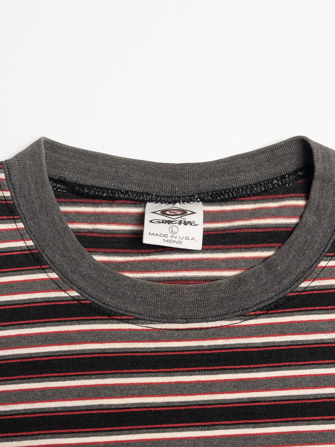 90's Gotcha 스트라이프 티셔츠 상품이미지3