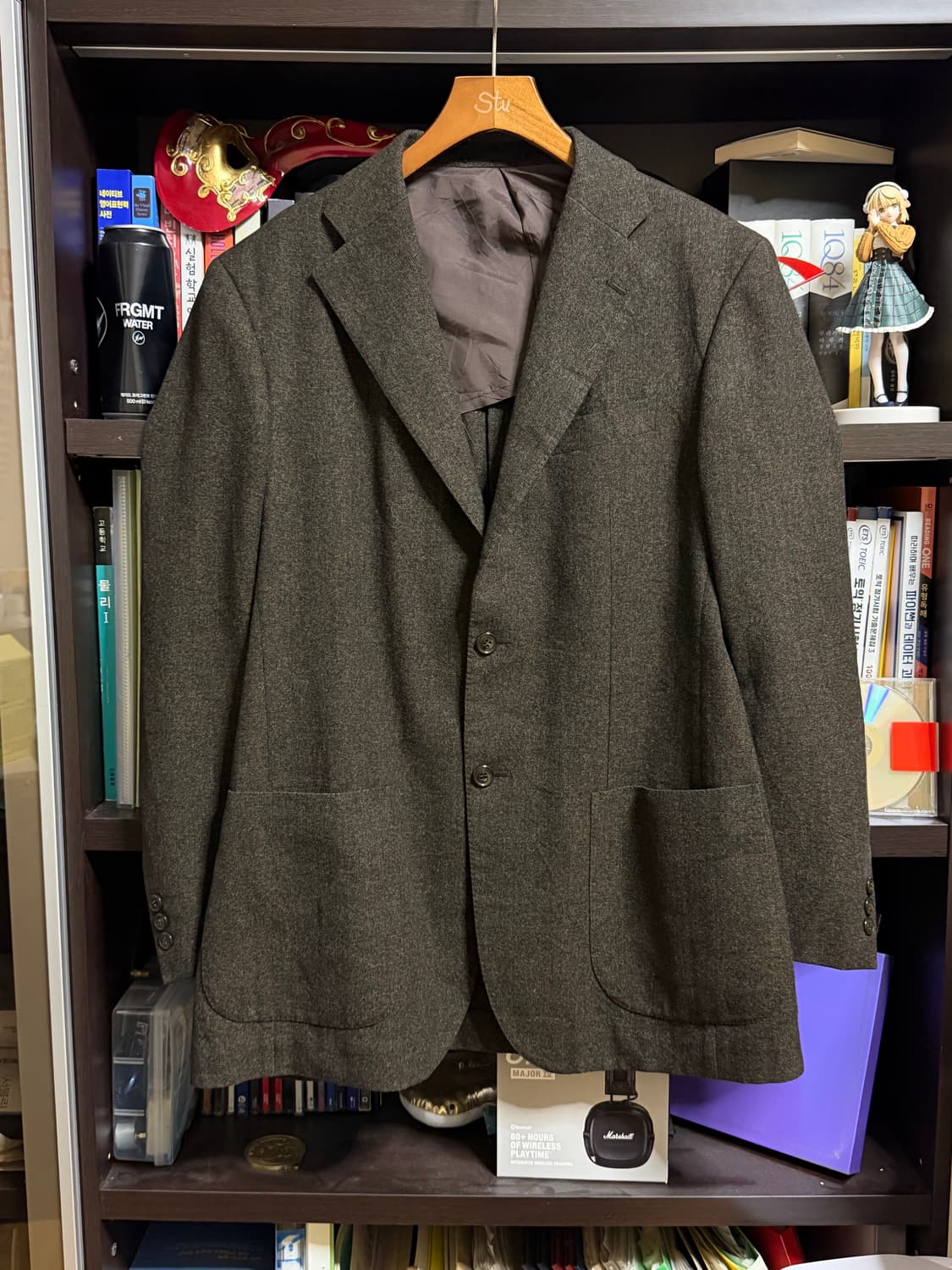 LANVIN 랑방 올리브 울 블레이저 상품이미지3