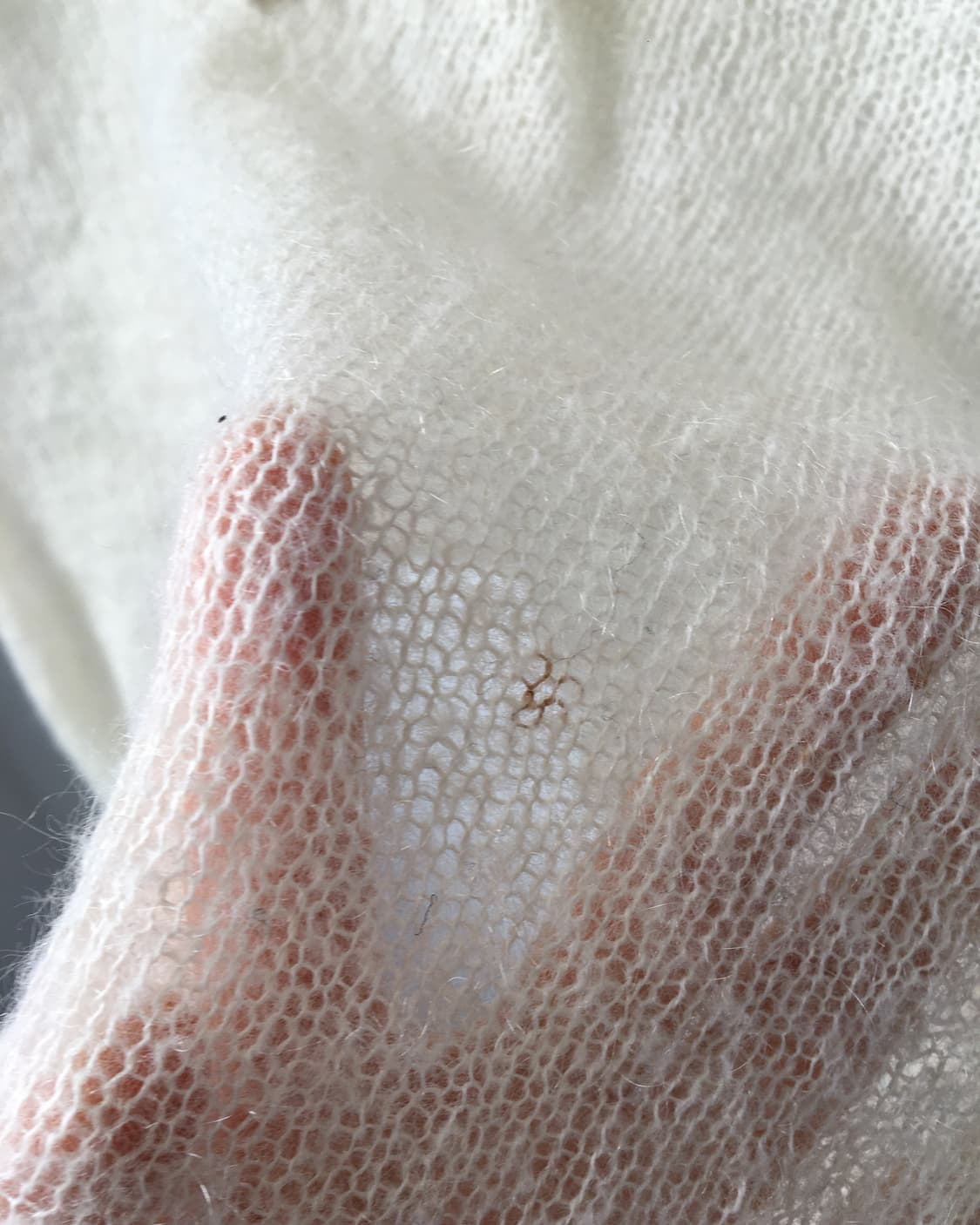 Ornament beads point woolen knit top 상품이미지5