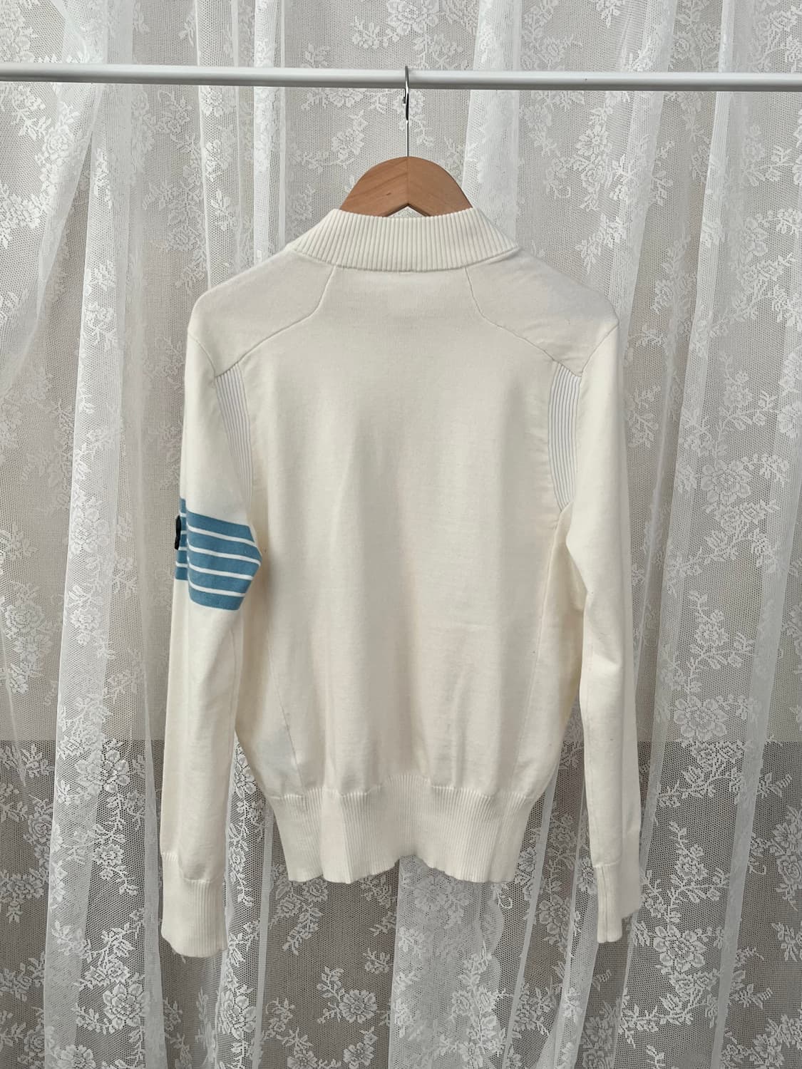 M) 어메이징크리 여성 투웨이 니트집업 아이보리 상품이미지2