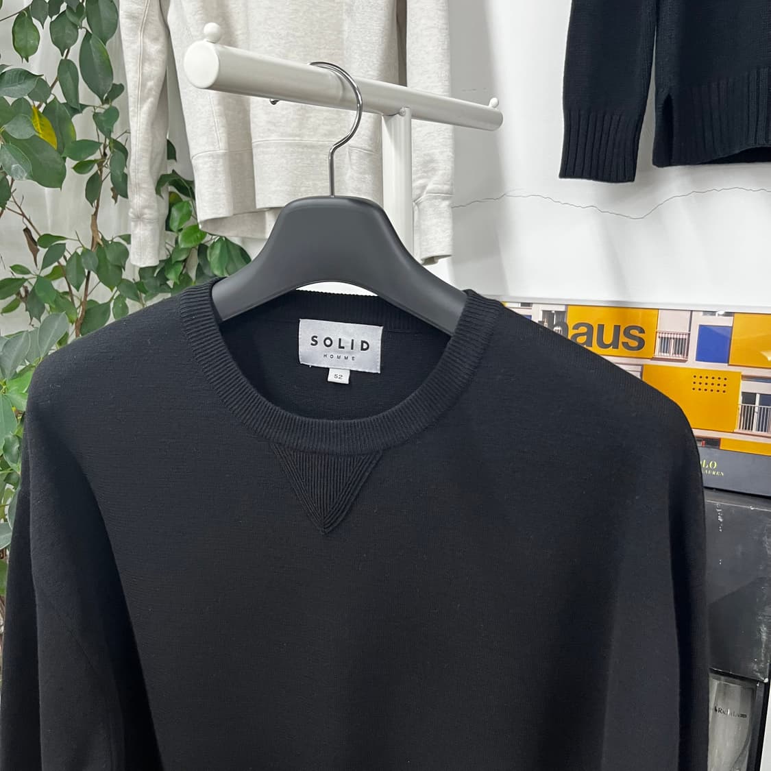 솔리드옴므 니트맨투맨 52 상품이미지2