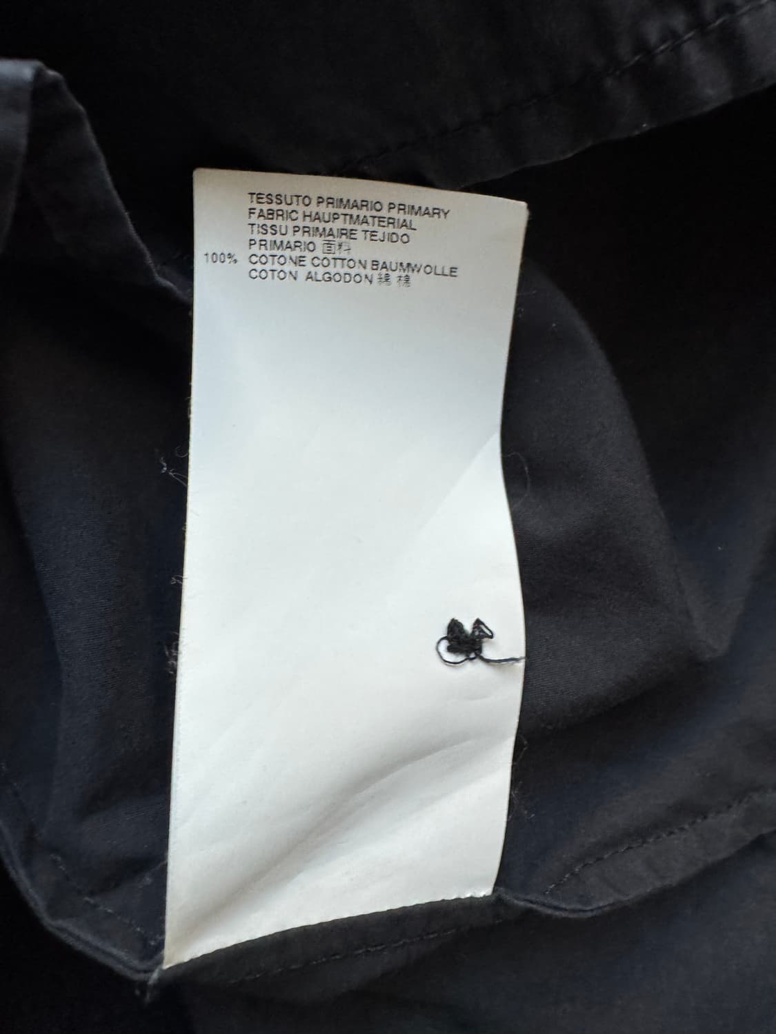 MM6 메종 마르지엘라 오버사이즈 셔츠 블랙 Masion Margiela 상품이미지8