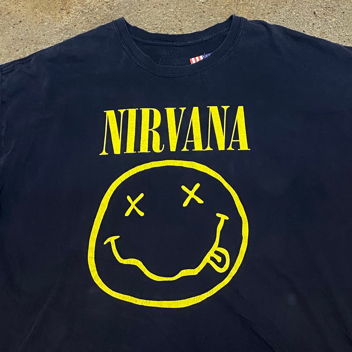 레어) 미국 빈티지 너바나 공식굿즈 반팔티 락티셔츠 상품이미지3