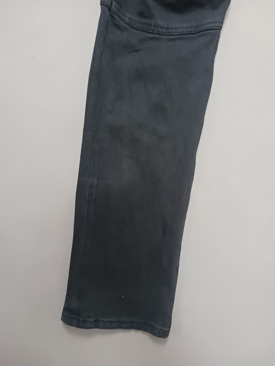 [32] 발망 블랙 데님 바이커 카고 팬츠 상품이미지3