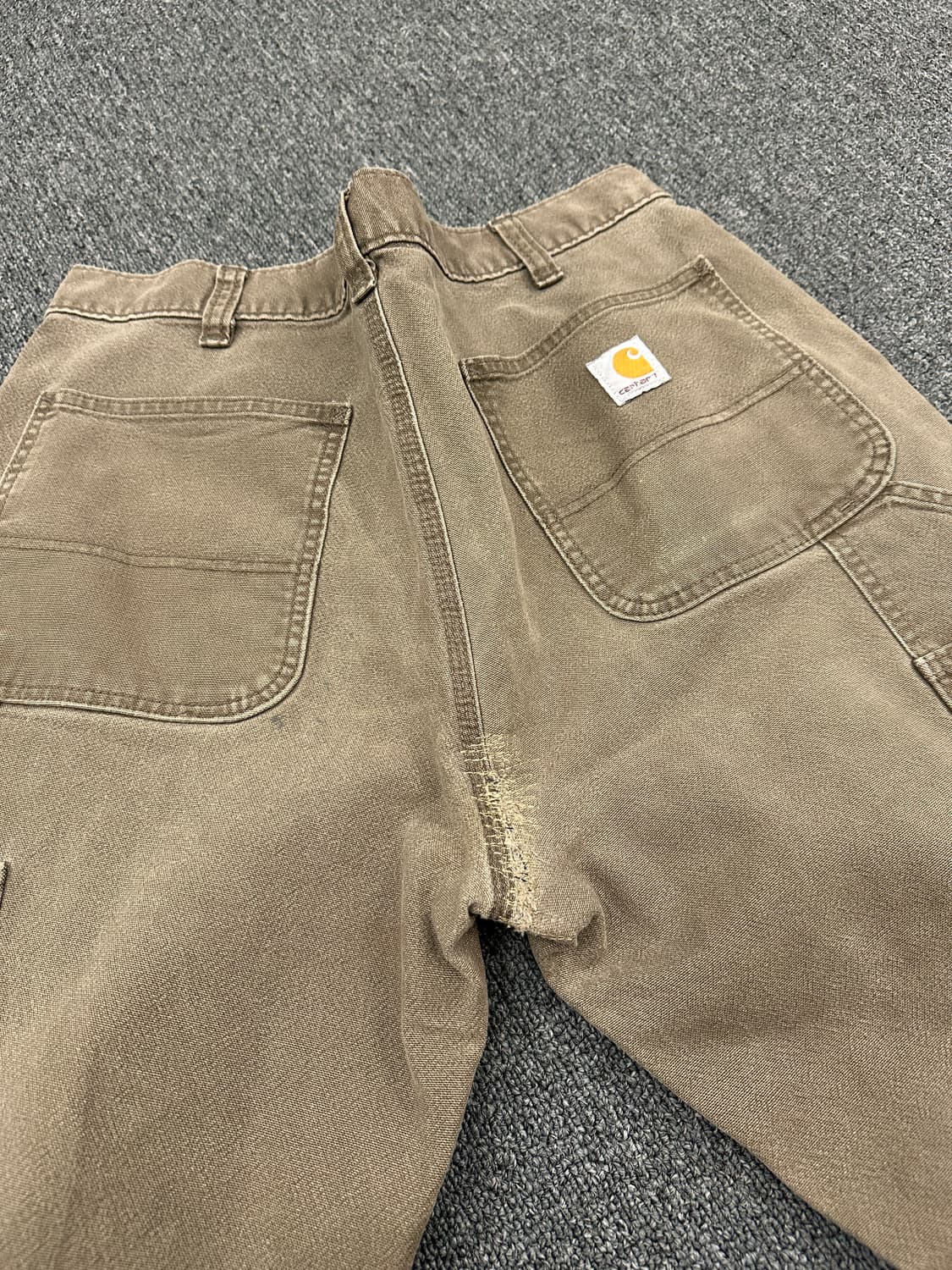 36) 칼하트 Relaxed fit 브라운 워크팬츠  상품이미지5