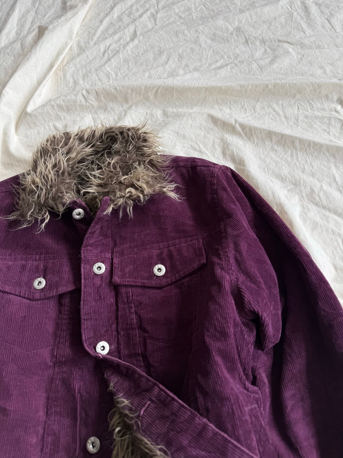 펑투케 와투케 나나펑크 코듀로이 퍼 자켓 상품이미지3