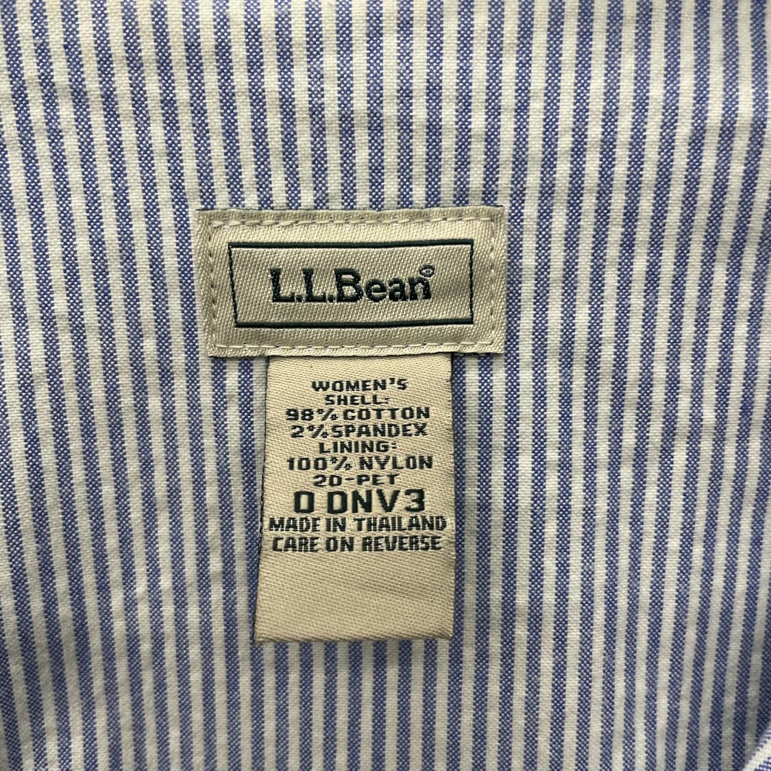 L.L.BEAN 엘엘빈 싱글 브레스티드 쓰리 버튼 패치 시어서커 블레이져 상품이미지6