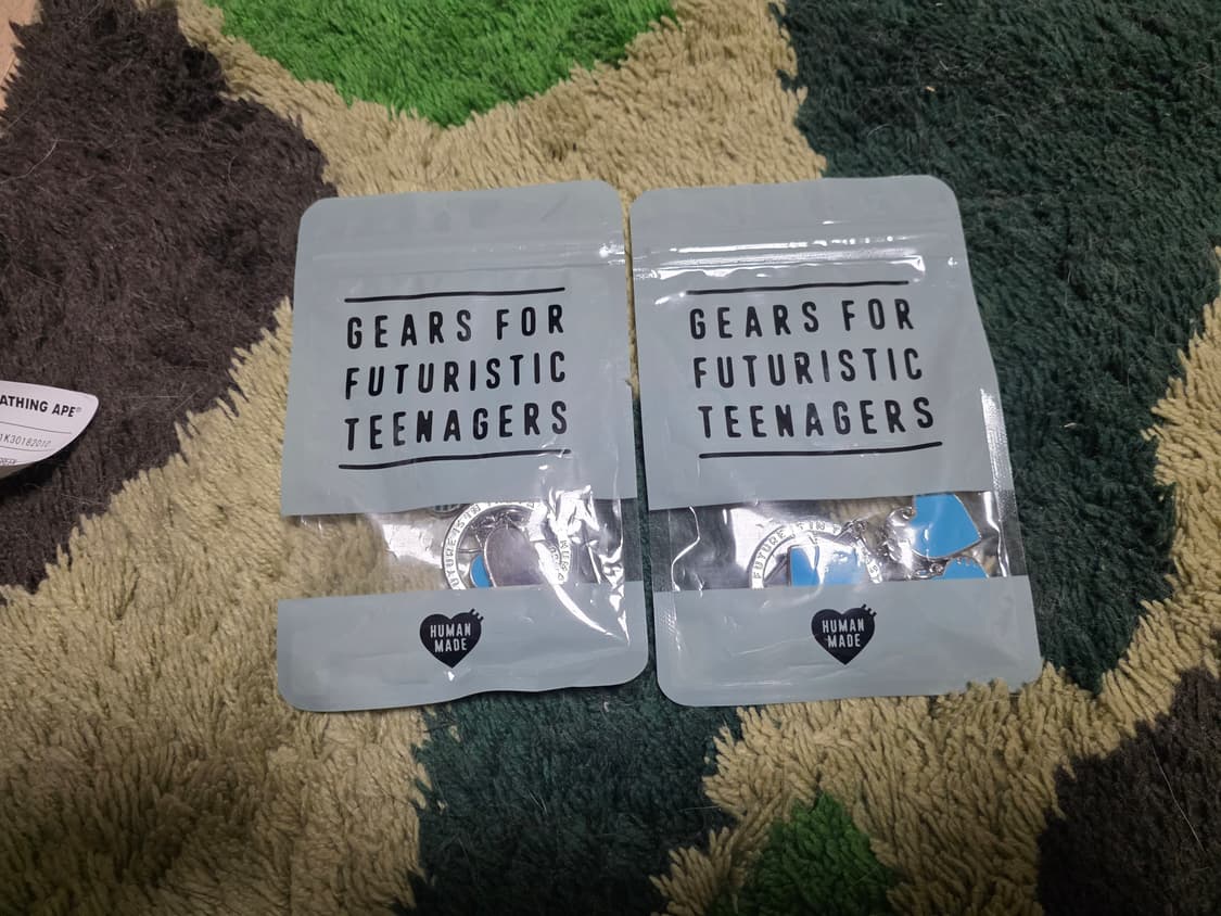 [OS] 휴먼메이드 X 블루보틀 커피 하트 키링 상품이미지2