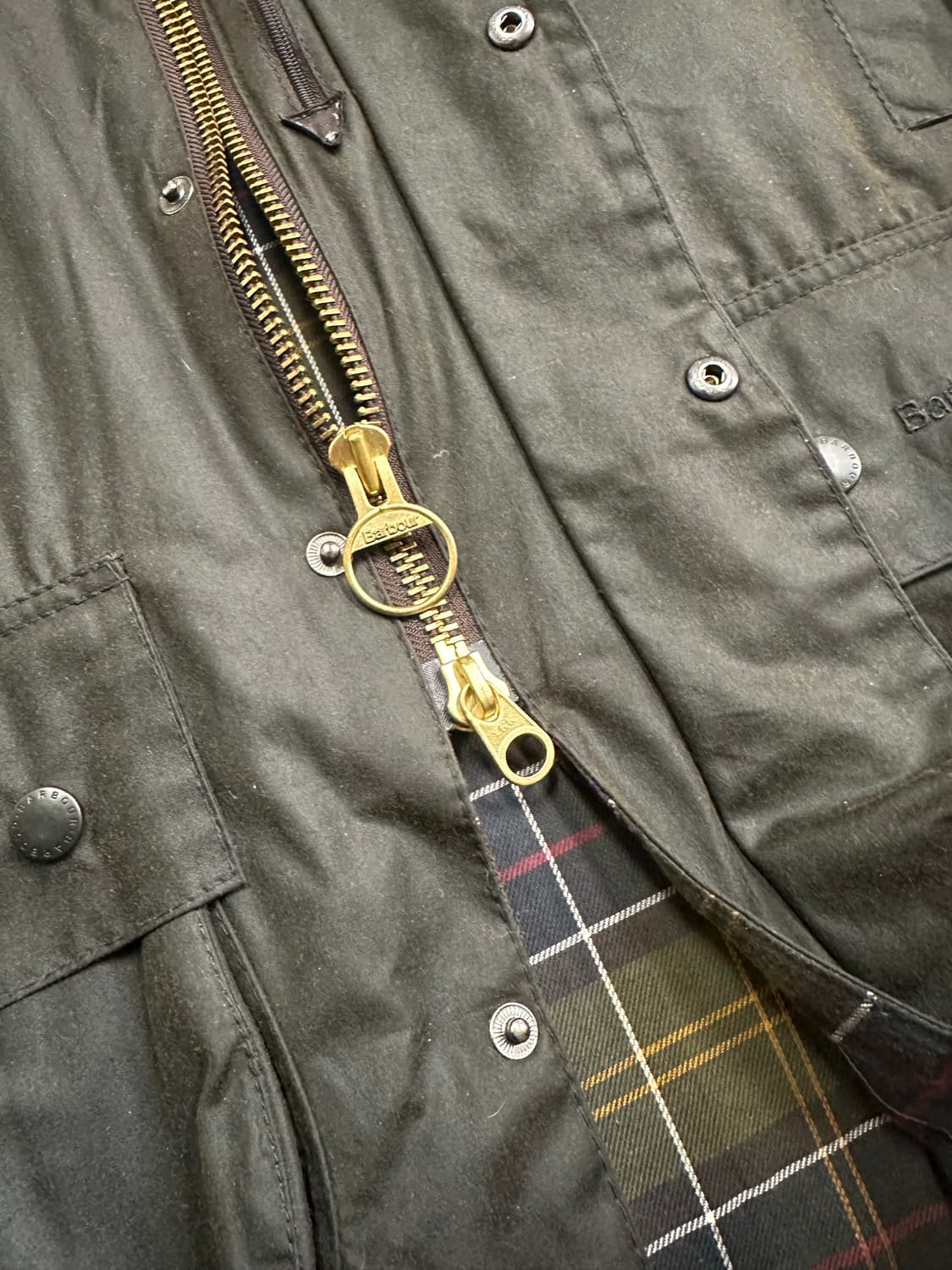 (40)바버 23AW 뷰포트 왁스 자켓 세이지그린 상품이미지6