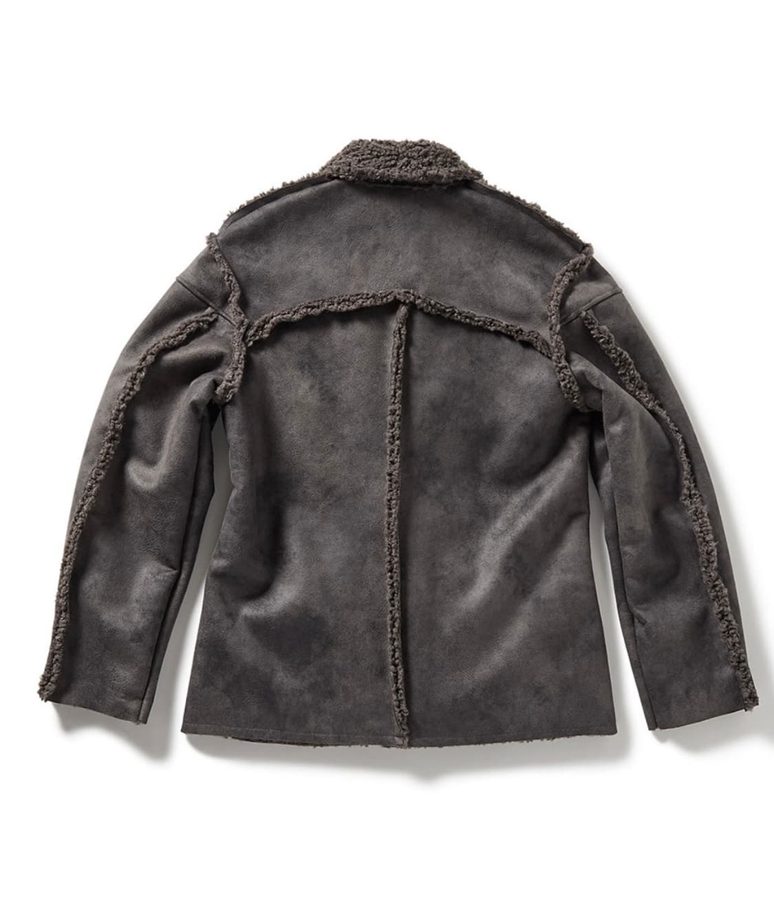 퍼버즈 25FW 컷 라인 무스탕자켓  상품이미지4