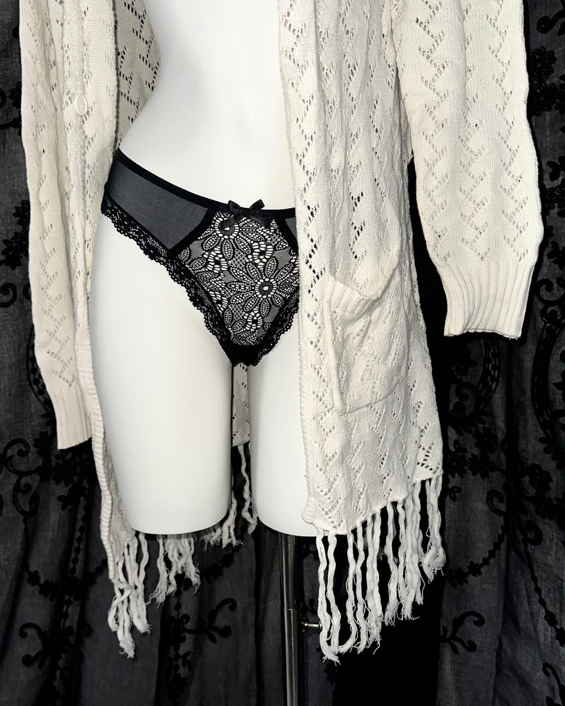 White Long Cardigan 상품이미지2