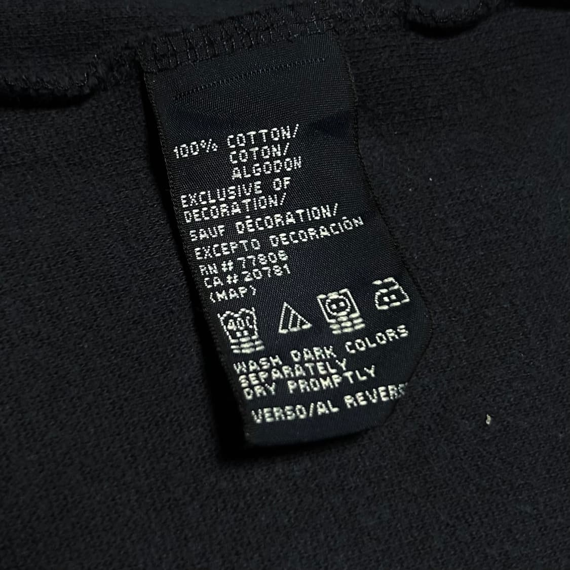 [M] Tommy 타미힐피거 네이비 코튼 반팔티 상품이미지5