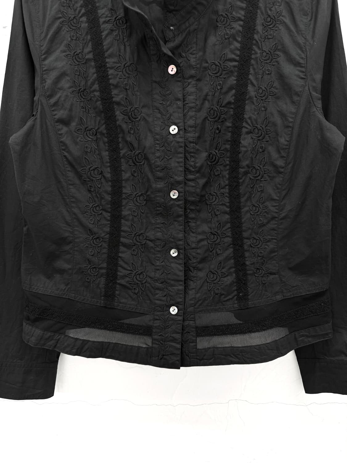 ville dazur 레이스 셔츠 상품이미지3