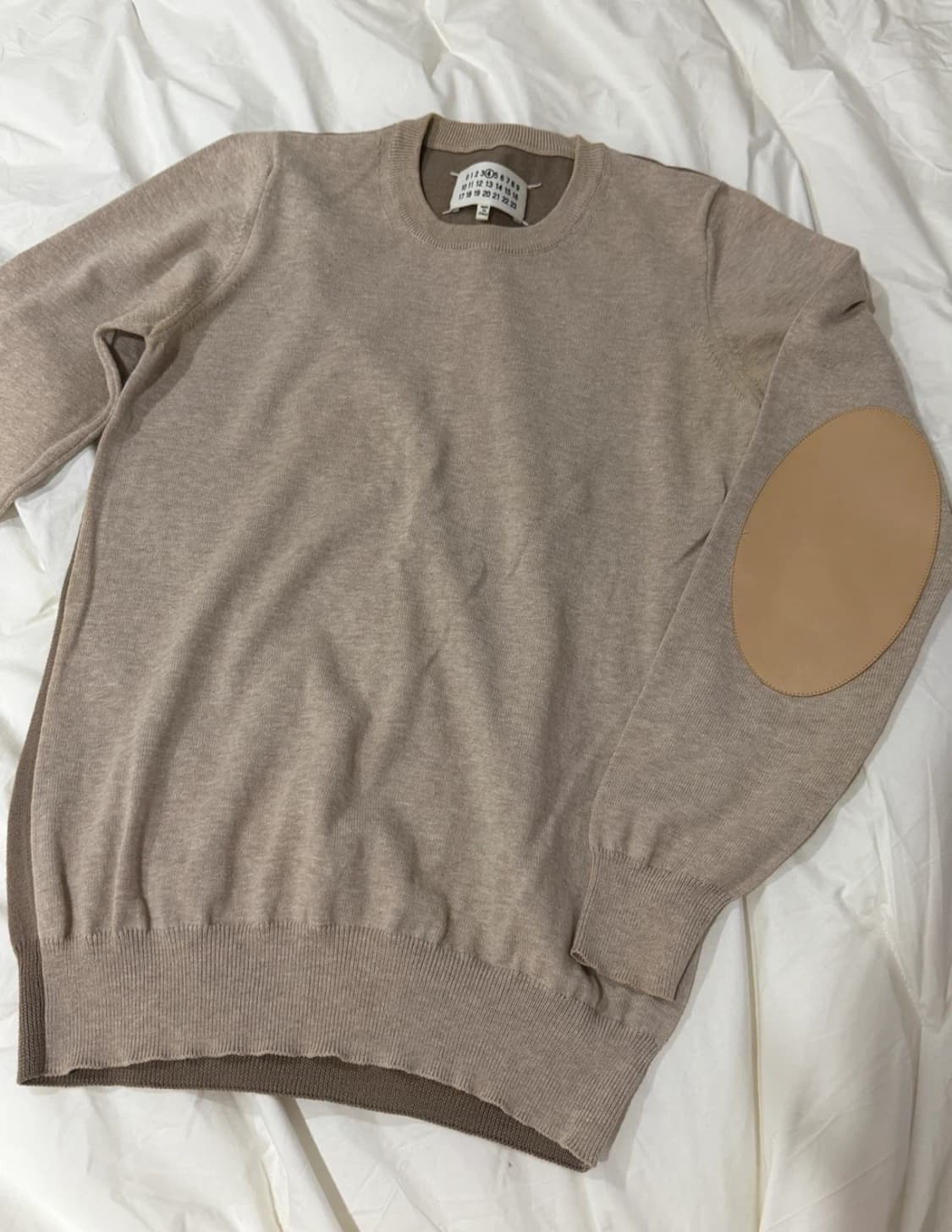 메종 마르지엘라 엘보우 패치 니트 상품이미지1