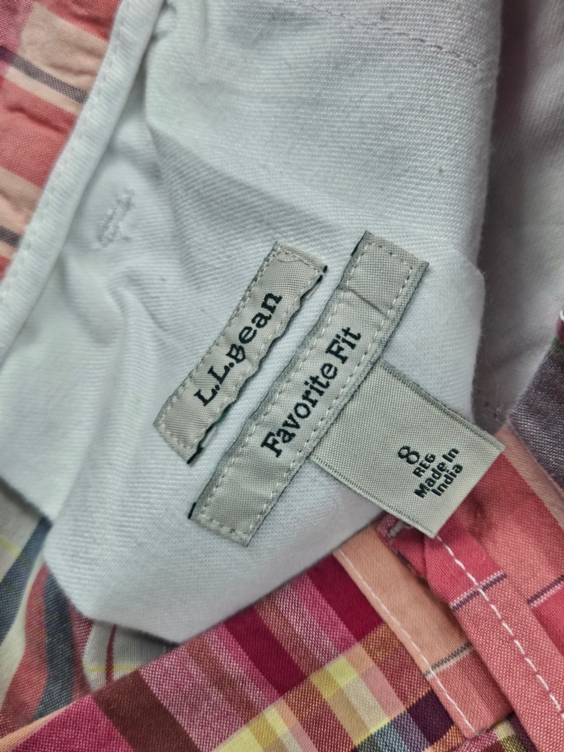 LL.BEAN 체크 반바지 마드라스 쇼츠 ( 32" ) / 11772 상품이미지7