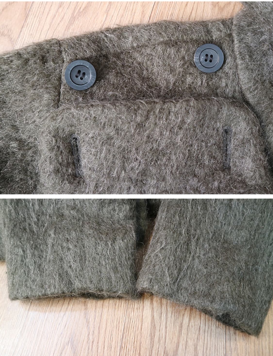 일본판 KAMISHIMA CHINAMI 카미시마 치나미 도톰한 모헤어 상품이미지7