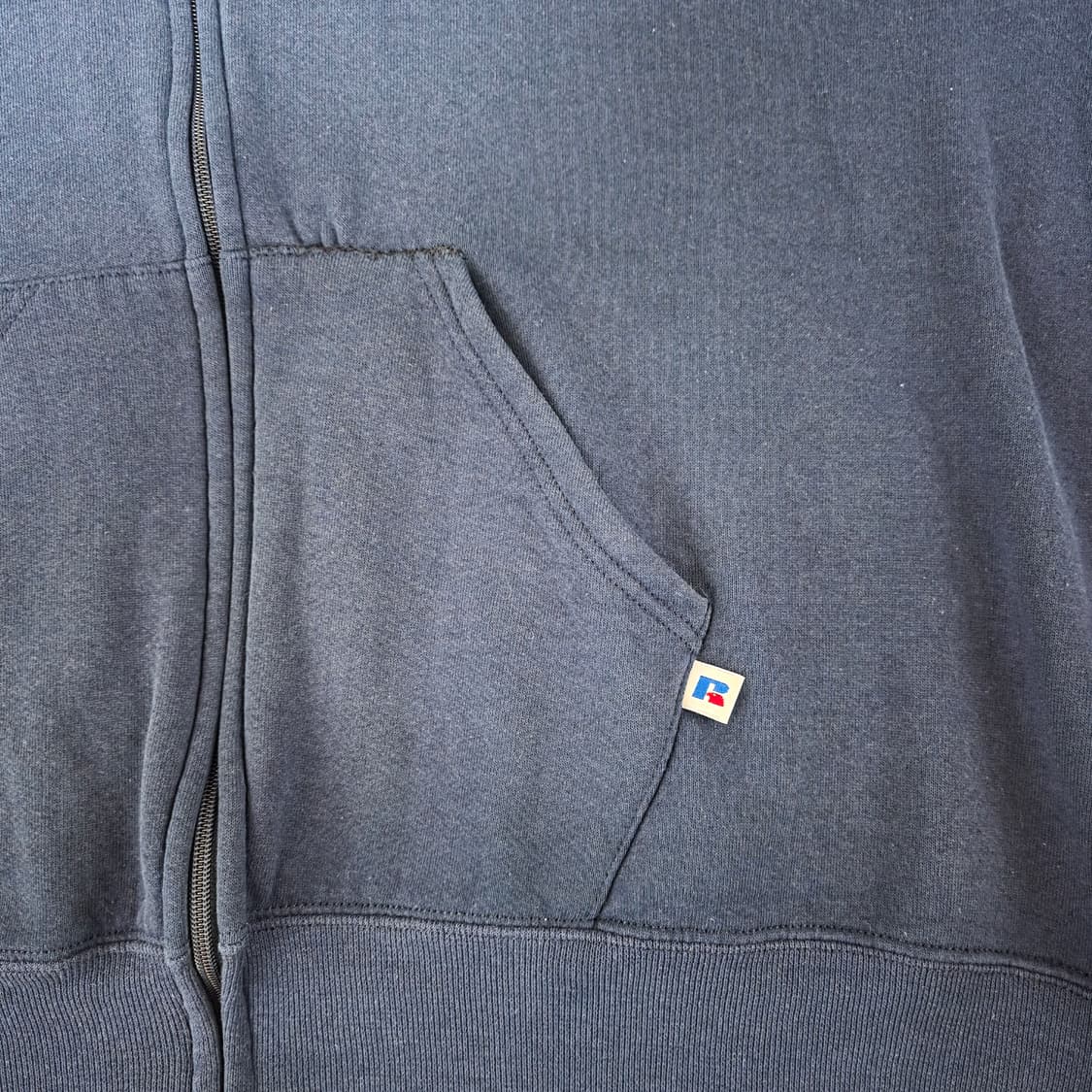 [XXL] 러셀 애슬레틱 후드집업 네이비 포켓 스티치 VER.20 상품이미지2