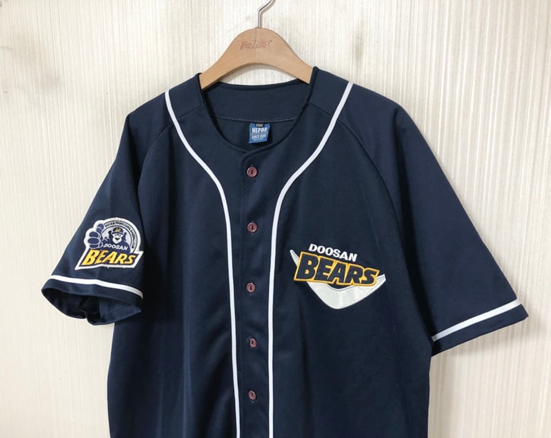 KBO 두산베어스 올드반달 원정유니폼/져지 XXXL 상품이미지6