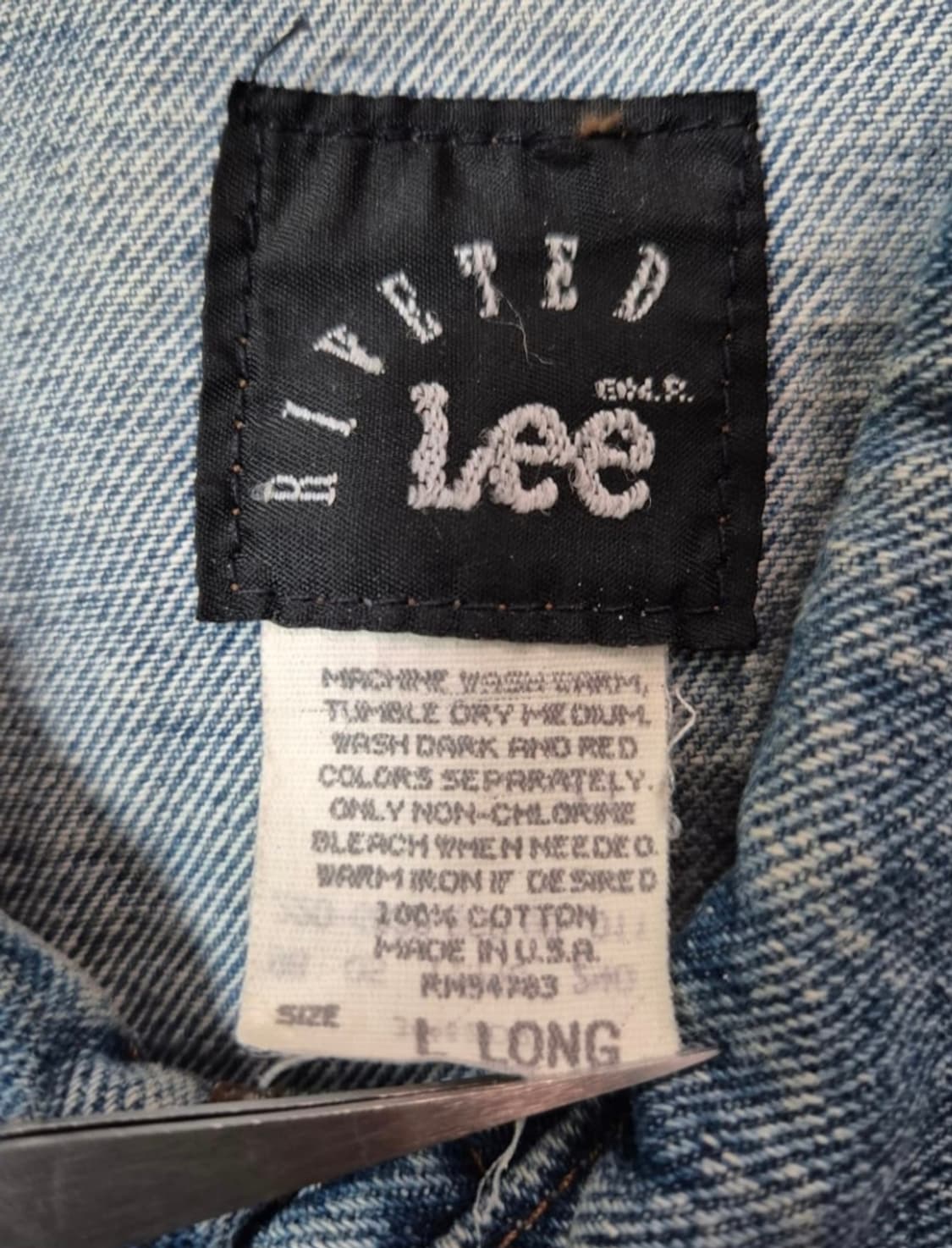 [L] 90s US Made Lee 트러커 -116 상품이미지4