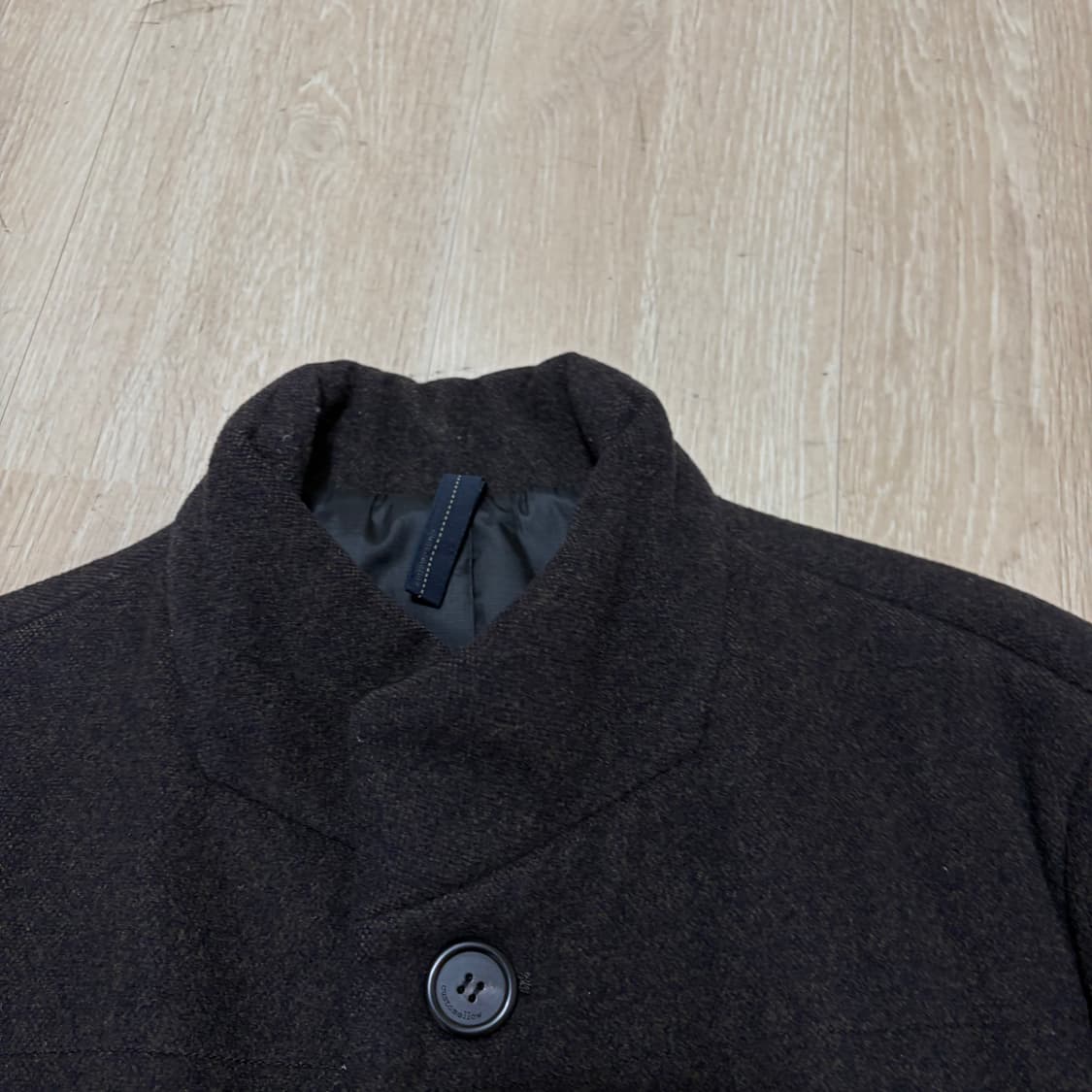 커스텀멜로우 남성 클래식 모직 패딩코트 M/95  상품이미지4