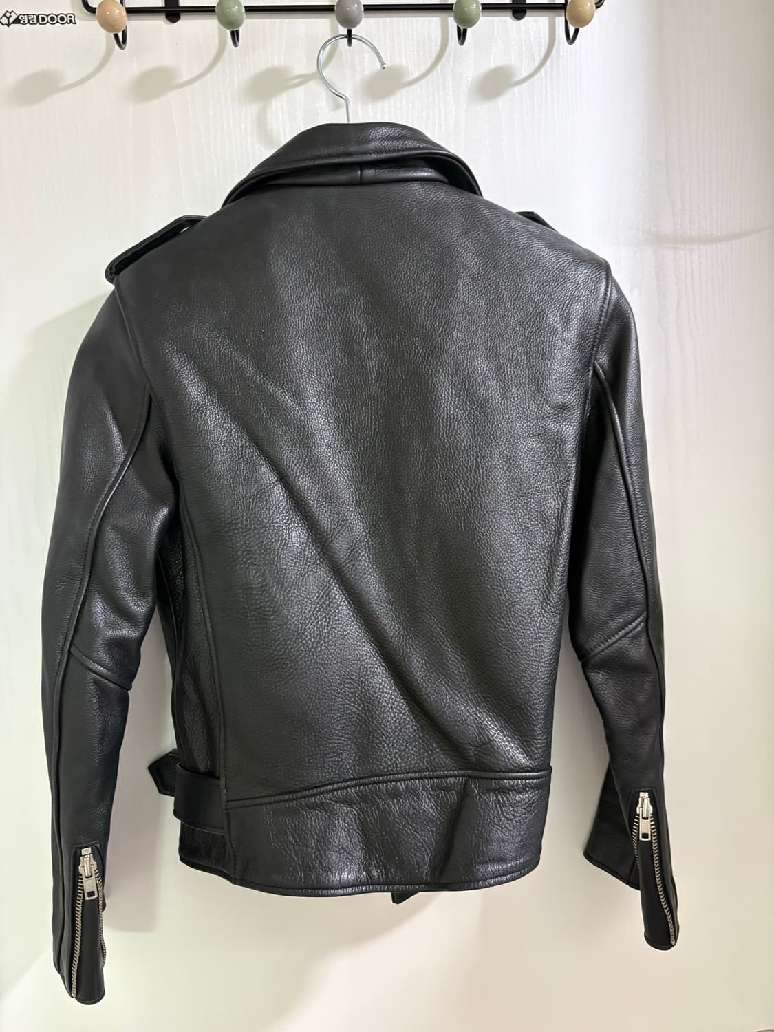 imvely 리얼 카우 바이커 레더자켓 55사이즈 상품이미지2