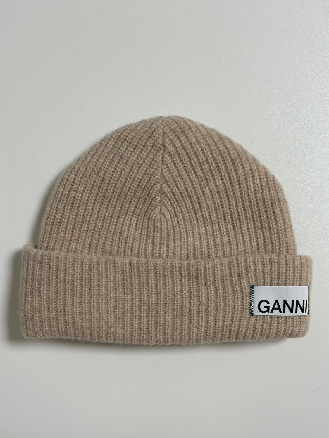 가니 GANNI 로고 울 비니 상품이미지1