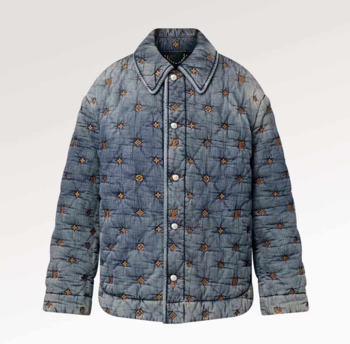 [L] 루이비통 컬렉션라인 퍼렐 청패딩 상품이미지2