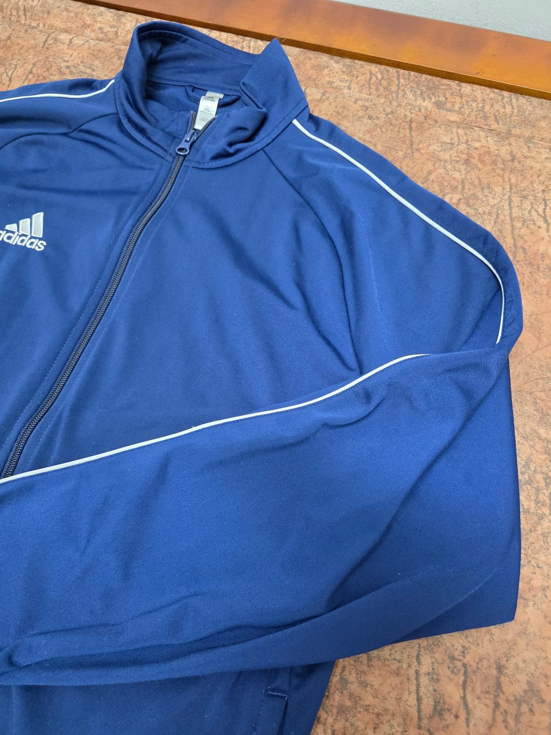 아디다스 네이비 원라인 트랙탑 저지 상품이미지5