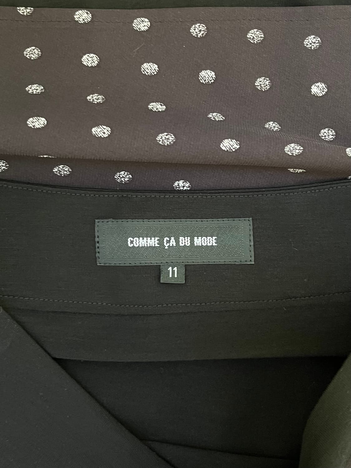 COMME CA DU MODE 도트 레이어드 스커트  상품이미지10