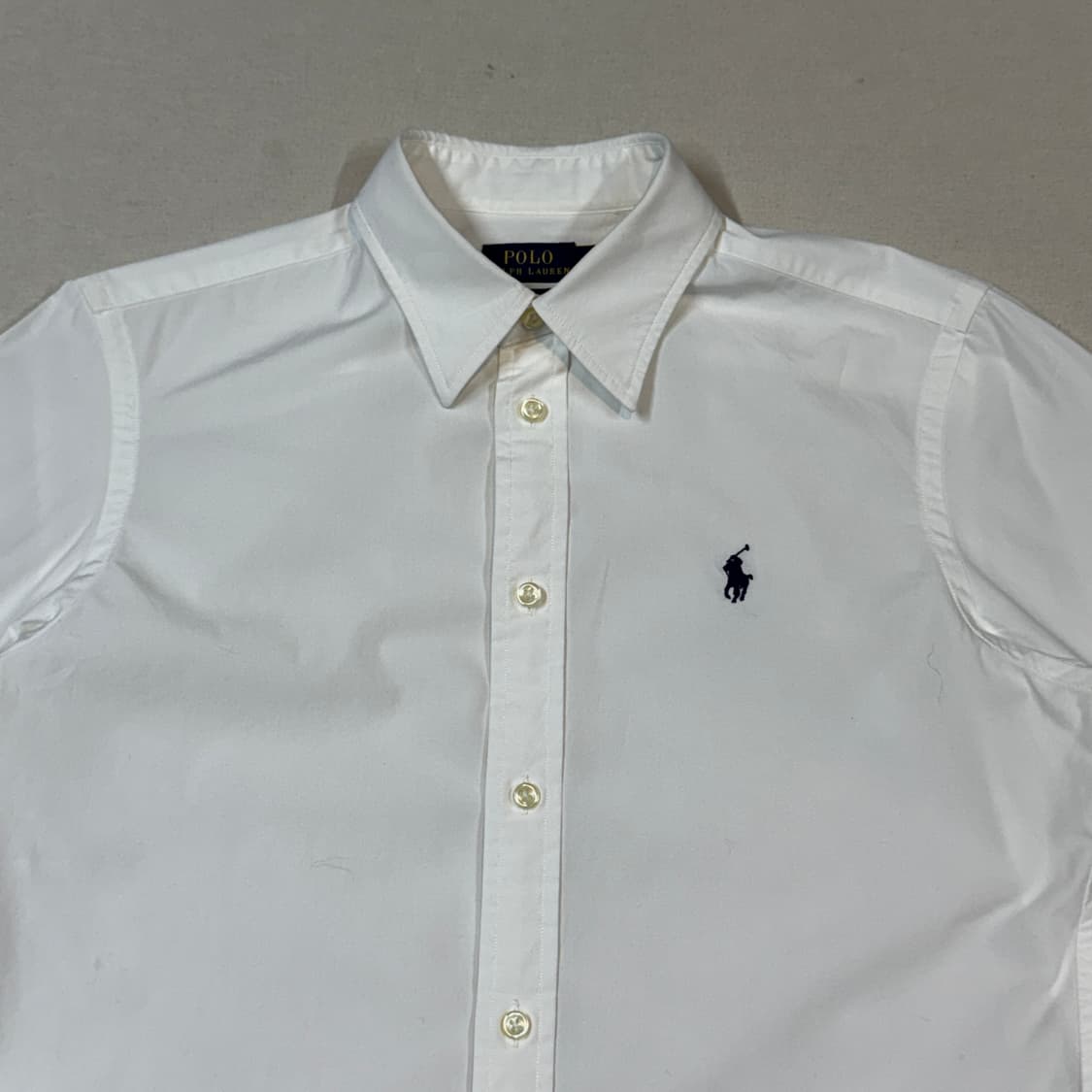 6) 폴로 랄프로렌 여성 화이트 포플린 셔츠 상품이미지3