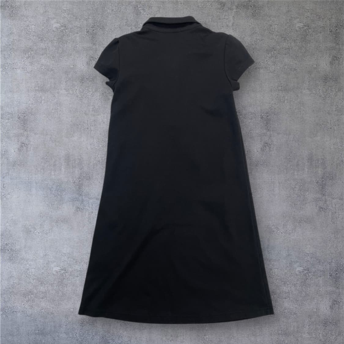 랄프로렌 Ralph Lauren 블랙 피케 반팔 카라 미니원피스 L 상품이미지6