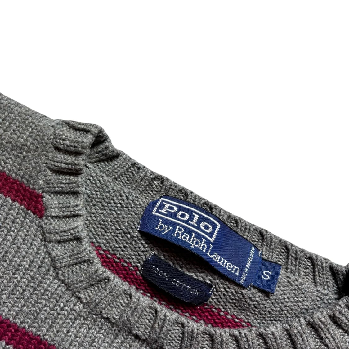 폴로 단가라니트 상품이미지3