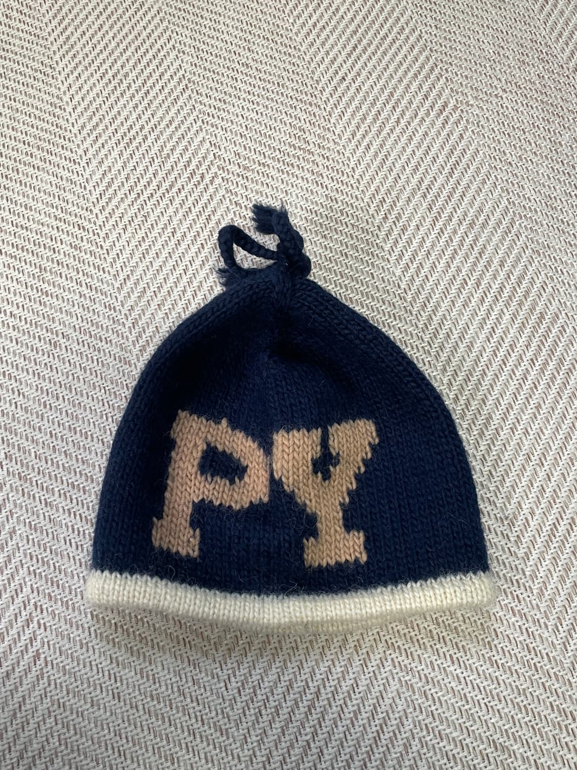 빈티지 인타르시아 니트 캡 J03598 상품이미지1