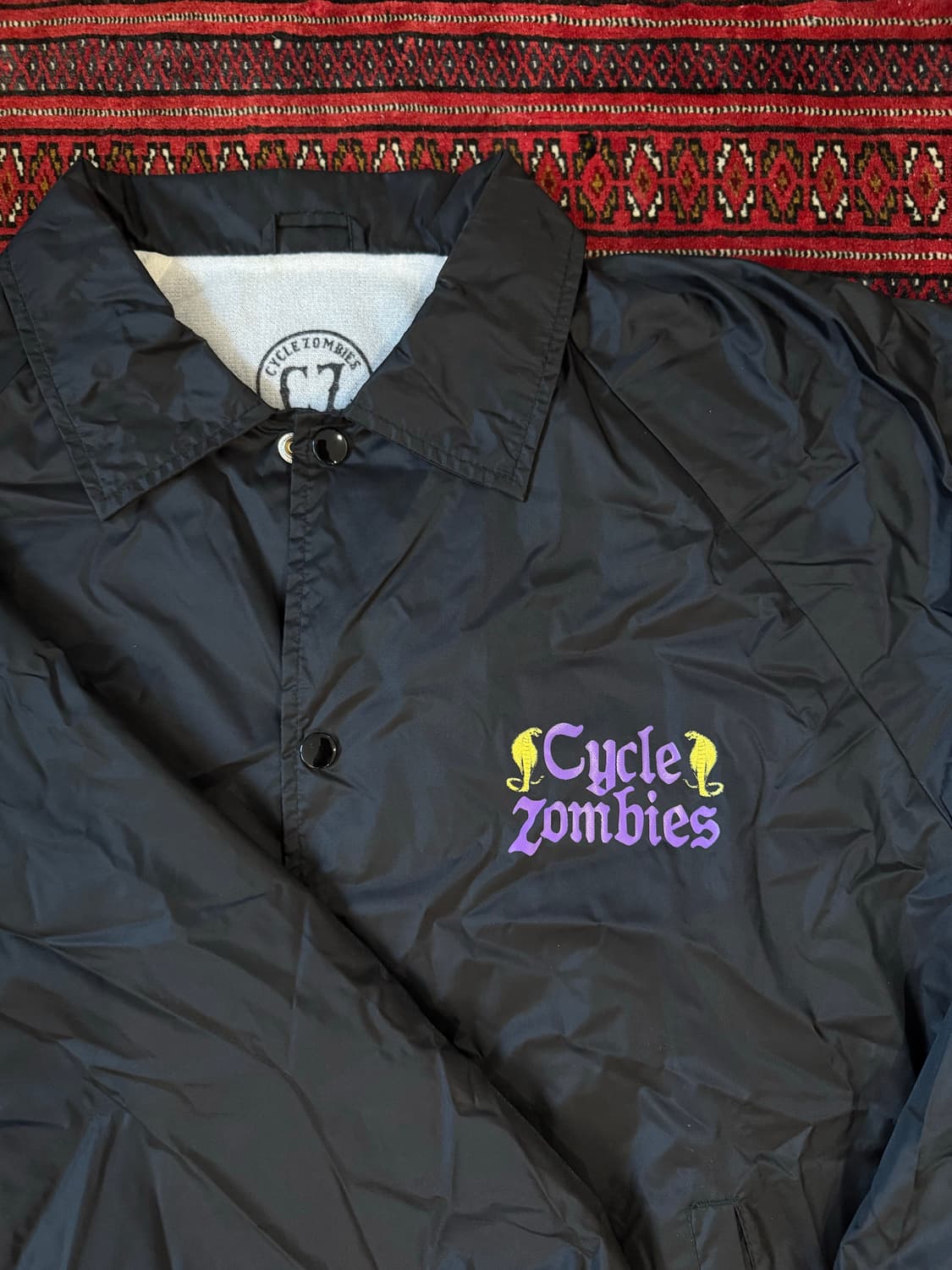 싸이클좀비 코치자켓 상품이미지1