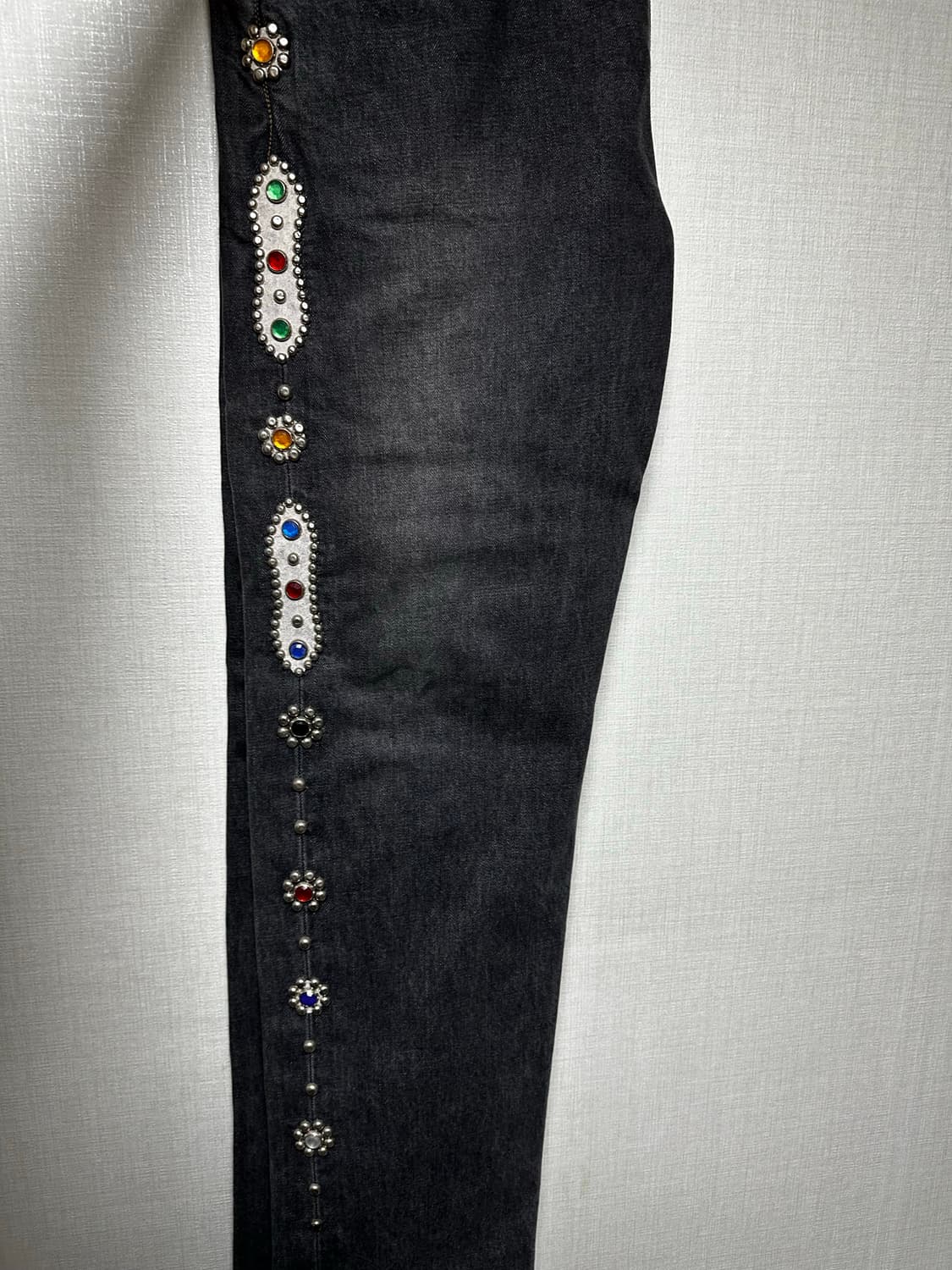 캐피탈 잼스톤 흑청 데님 팬츠 상품이미지7