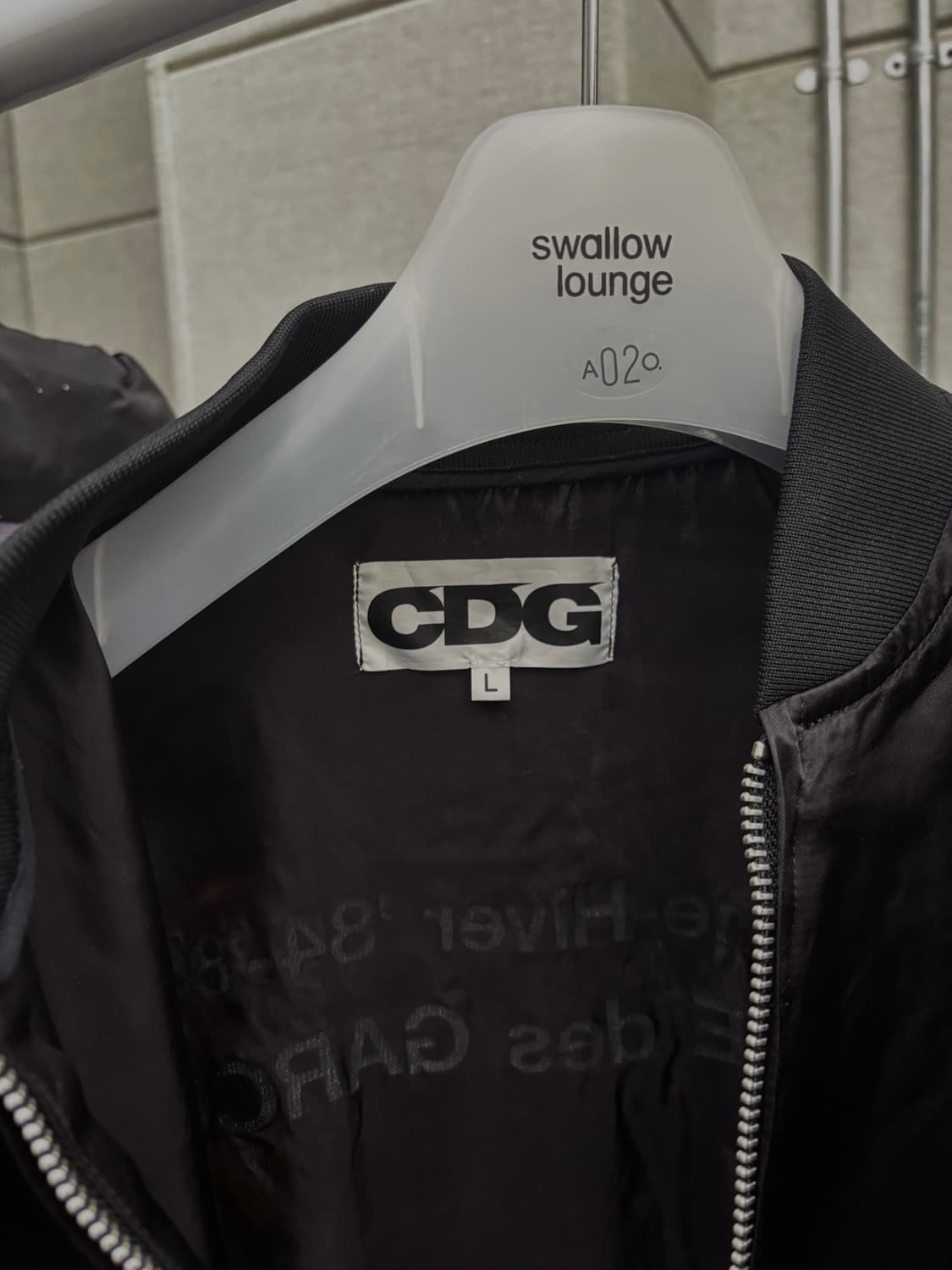 Cdg 스태프 블루종 자켓 상품이미지4
