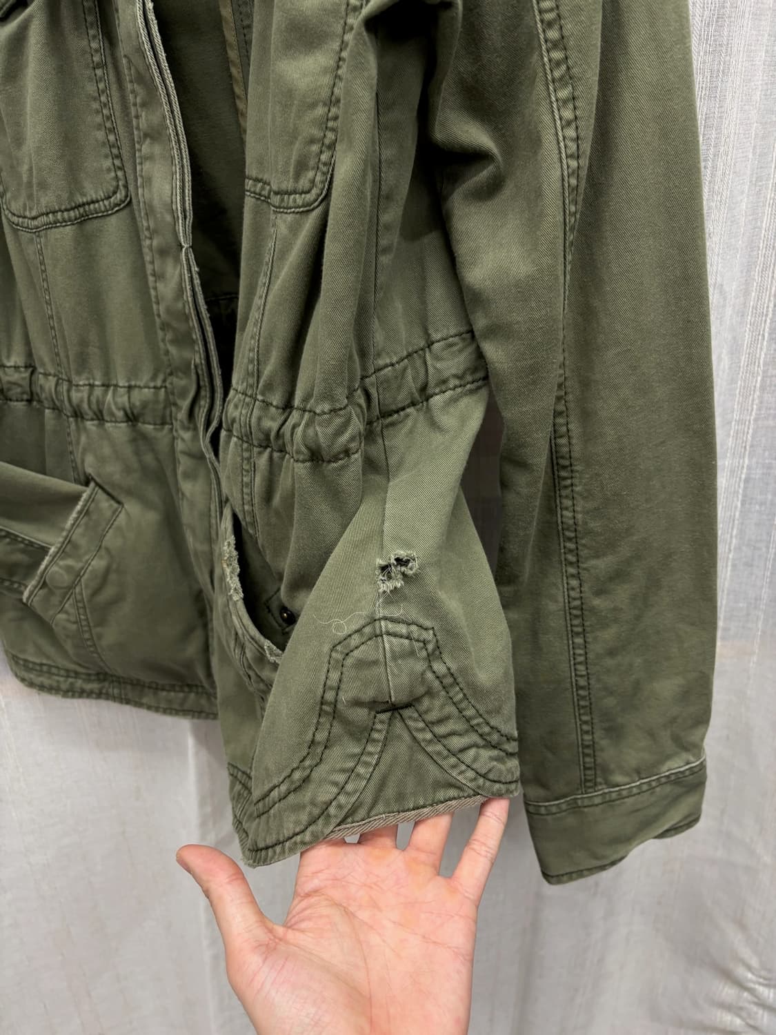 아베크롬비 빈티지 밀리터리 필드 야상 자켓 상품이미지7