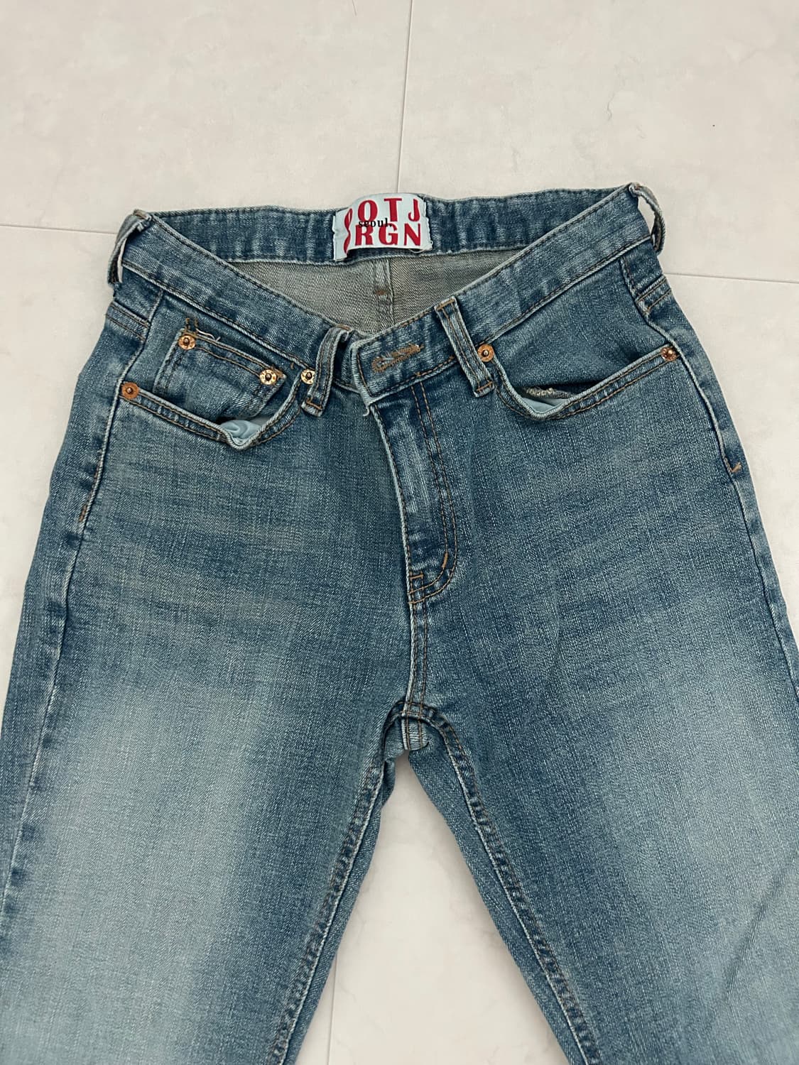 부츠컷 데님팬츠 상품이미지2