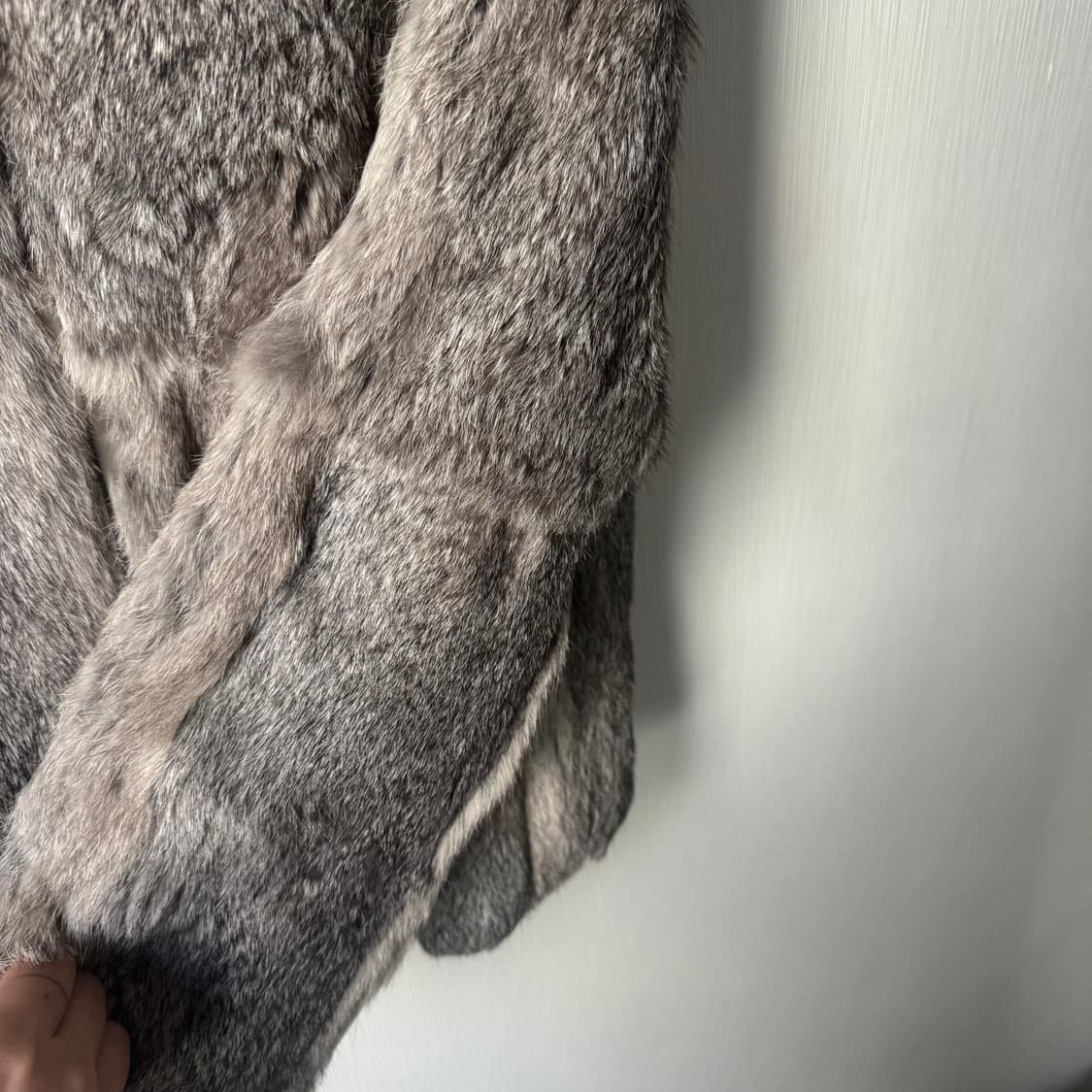 아카이브 래빗퍼 하이넥 집업 자켓 00's 갸루 페어리 락시크 y2k 상품이미지3