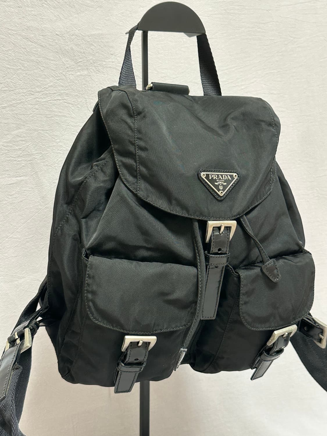 프라다 나일론 포코노 투포켓 백팩 스몰 상품이미지5