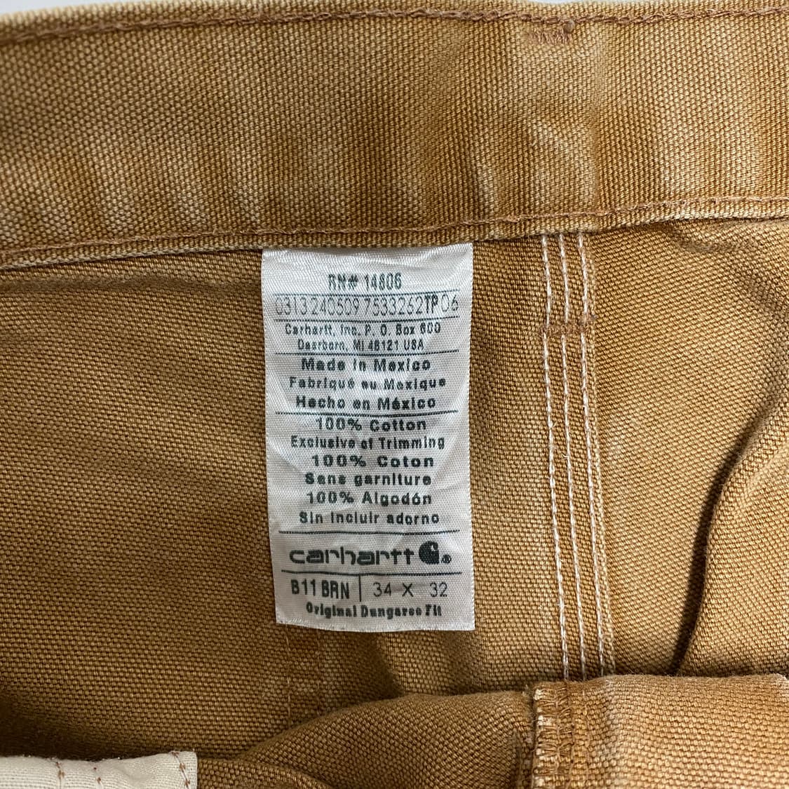 00년대 칼하트 싱글니 팬츠  상품이미지4